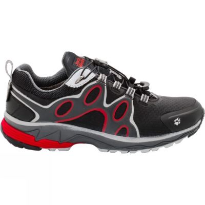 Jack Wolfskin Passion Trail Texapore Low - Női Futócipő - Sötét Szürke (Magyarország QLZ793614)